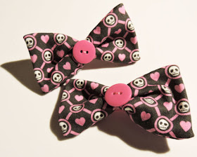 How to make these adorable hand sewn hair bows