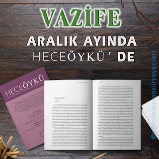 uğur demircan vazife hece öykü dergisi