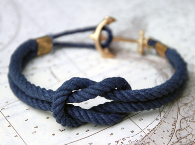 Anchor Rope Bracelet