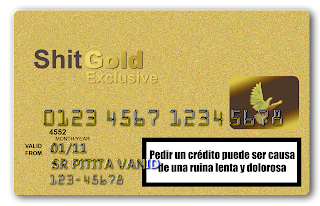 tarjeta crédito oro gold