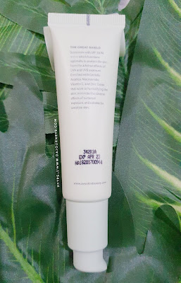Review Avoskin The Great Shield SunScreen