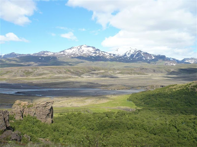 valle valahnukur vicino vulcano Eyjafjallajökull