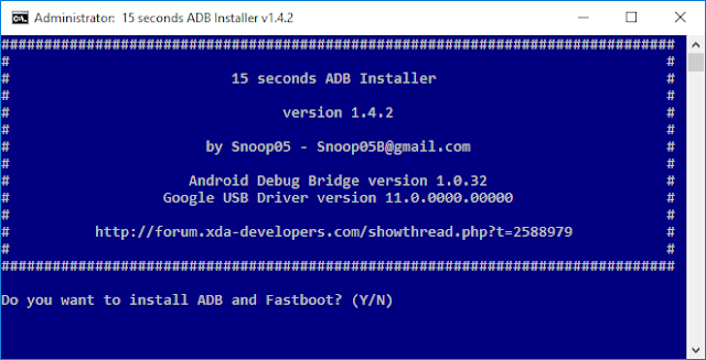 Introduction and Install ADB and Fastboot (Windows, Mac OS X, Linux)