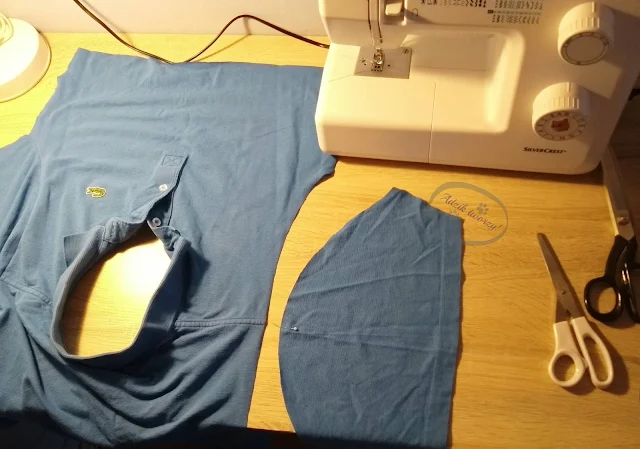 Crop topy DIY z rozcięciami po bokach - przeróbki ciuchów z lumpeksu - Adzik tworzy