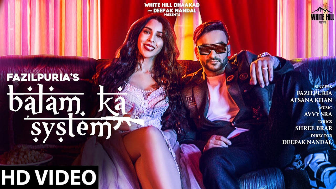 Balam Ka System Lyrics Fazilpuria X Afsana Khan