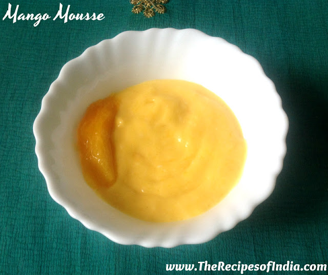 mango mousse recipe