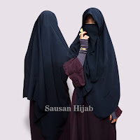 jilbab segi empat syari