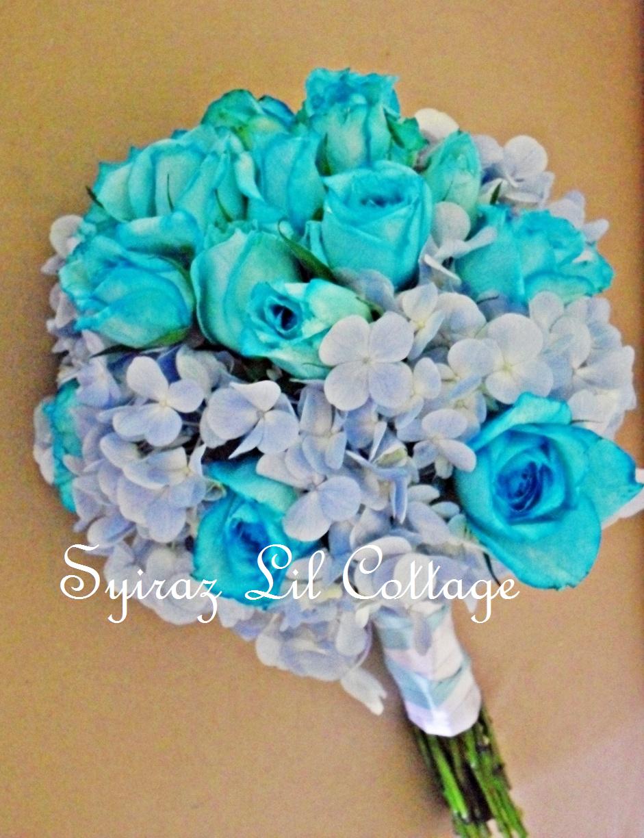 Bridal Bouquet - Turquoise