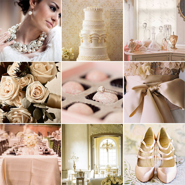 Champagne Blush and Gold Wedding Inspiration