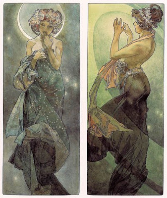 That man is Alphonse Marie Mucha. You can find a link to a museum dedicated