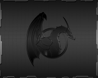 black xp wallpaper dragon