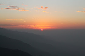 Sunset from Nag Tibba trek