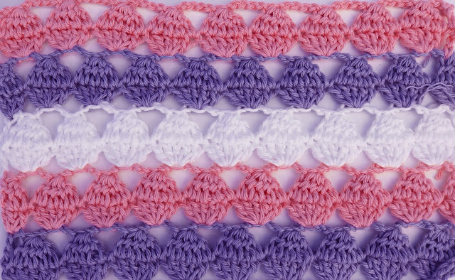 5 - Crochet Imagen Puntada calada colorida a crochet y ganchillo por Majovel Crochet
