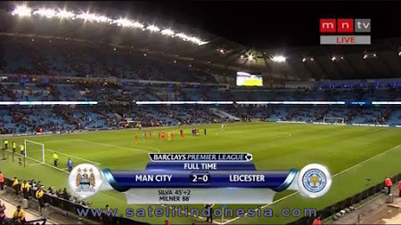 siaran langsung liga inggris leicester vs manchester city