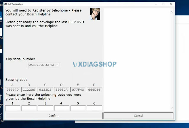 VXDIAG Renault Clip Activation Error solution 2