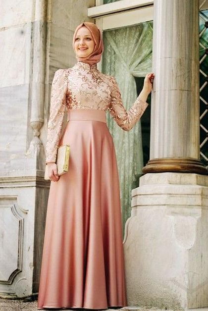 25 Foto Dress  Kebaya  Modern  Brokat Long  Dress  Pendek 