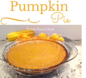 grain free pumpkin pie