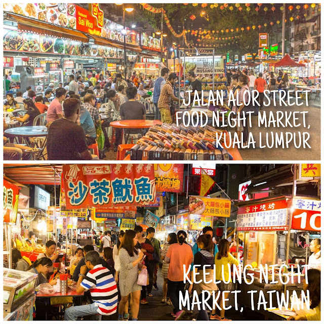 jalan alor street night market