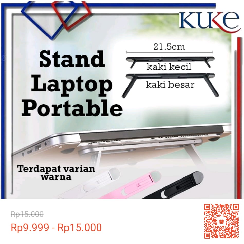 laptop stand portable murah untuk Dell XPS 13