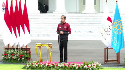 SEA Games Vietnam, Jokowi Harapkan Atlet Indonesia Harumkan Nama Bangsa