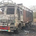 गैस गोदाम से 500 मीटर दूरी पर खड़ी ट्रक में अचानक लगी आग, बड़ा हादसा होने से बचा शहर