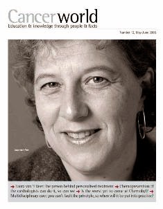 Cancer World 12 - May & June 2006 | TRUE PDF | Bimestrale | Medicina | Salute | NoProfit | Tumori | Professionisti
The aim of Cancer World is to help reduce the unacceptable number of deaths from cancer that is caused by late diagnosis and inadequate cancer care. We know our success in preventing and treating cancer depends on many factors. Tumour biology, the extent of available knowledge and the nature of care delivered all play a role. But equally important are the political, financial, bureaucratic decisions that affect how far and how fast innovative therapies, techniques and technologies are adopted into mainstream practice. Cancer World explores the complexity of cancer care from all these very different viewpoints, and offers readers insight into the myriad decisions that shape their professional and personal world.