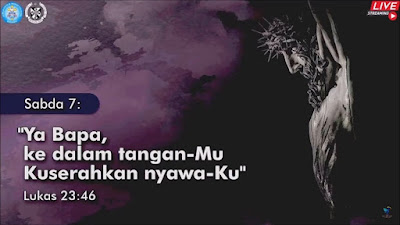 Lukas 23:46 - Ya Bapa, ke dalam tangan-Mu Kuserahkan nyawa-Ku!