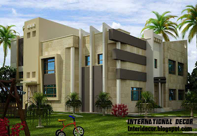 International villa design with modern ideas for villa 2014