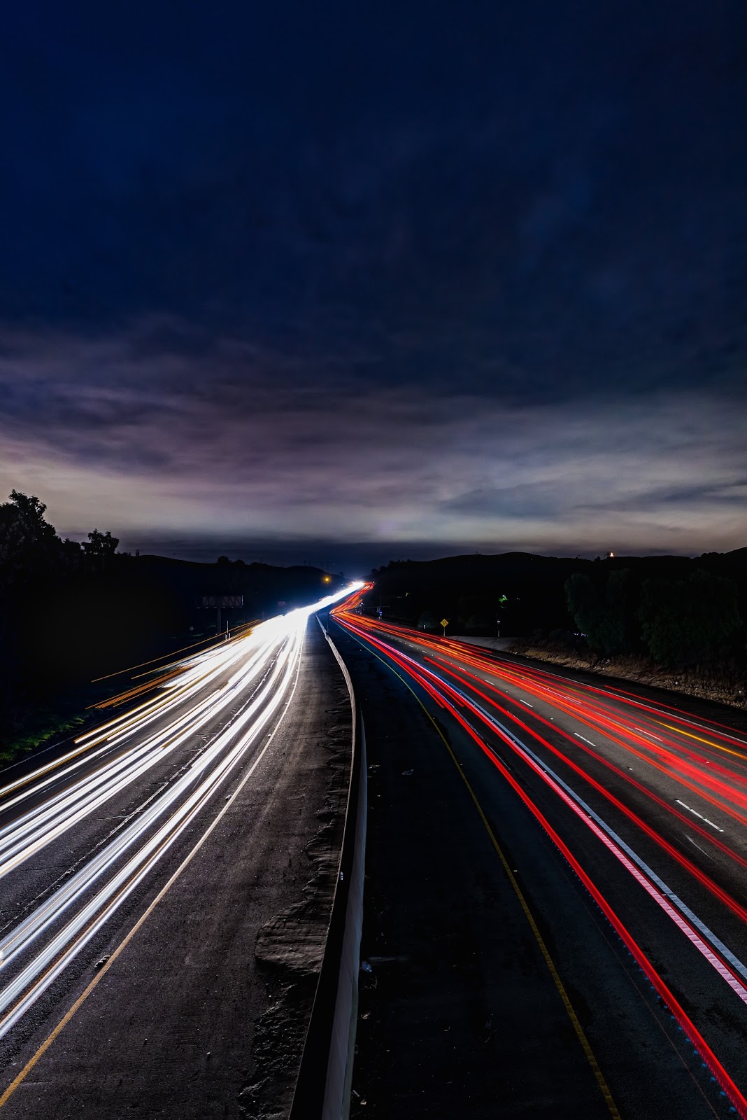 Road, Light, Night, Sky Wallpaper and Background