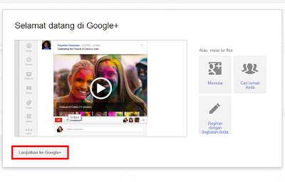 Cara Membuat Akun Google Plus