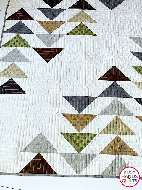 Formation Throw Size Quilt