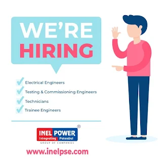 ITI/Graduate / Diploma Jobs vacancy In India And  Abroad  For Company Inel Power System Engineers (P) Ltd