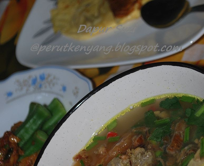 Dapur Suzi: Sup Daging Pedas Masam dan Bendi Celur dan 