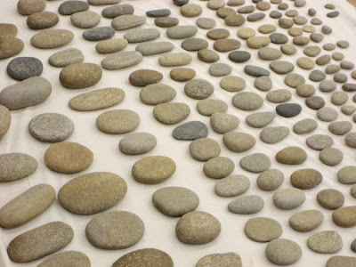 Erin Curry- detail of arranged stones