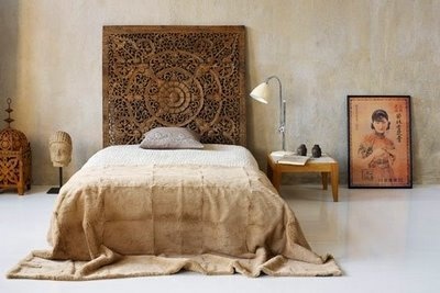 Moon to Moon: Carved Wooden Headboards...