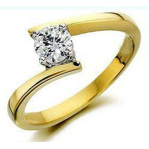 gold engagement rings for women