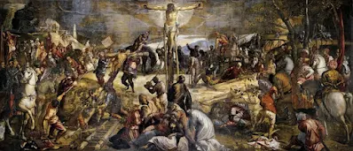 Crucifixion 1565 by Jacopo Tintoretto