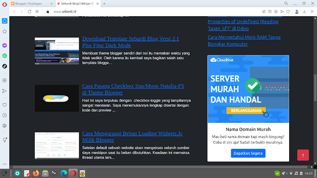 Cara Membuat Banner Afiliasi di Sidebar Blogger dengan Bootstrap