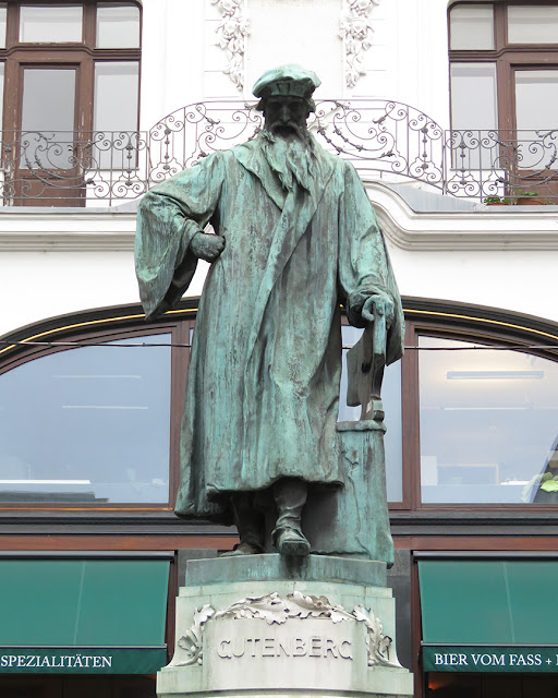 Johannes Gutenberg by Hans Bitterlich, Lugeck, Vienna