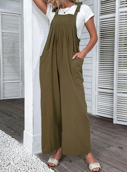 Newchic Olive Jumpsuit