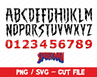 Spiderman Vectors, Spiderman Svg, Marvel Cricut, Spiderman Cutting, Spiderman Bundle, Vinyl, Png, Clipart, The Amazing Spiderman Font