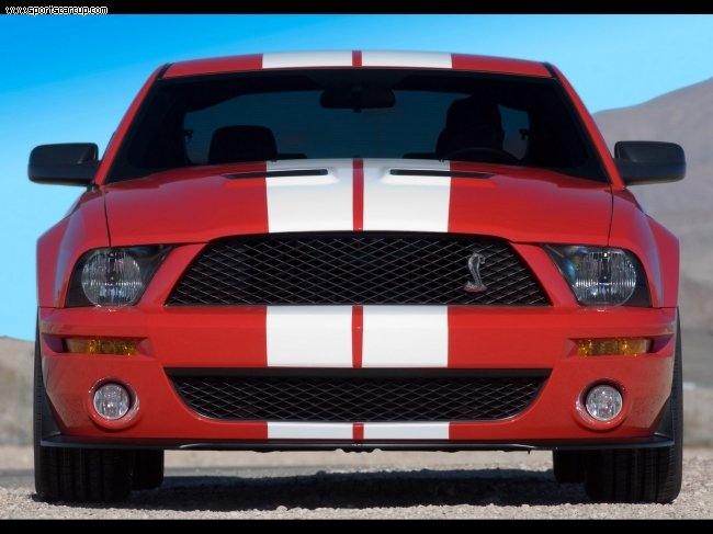 And in order to handle all that power the Ford Shelby GT500 sports car used