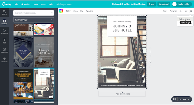 how to use canva to create great pinterest images