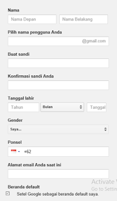 Cara Membuat Email di Google Terbaru 2016