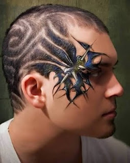 Bizarre Haircut - Worlds Craziest Hairstyles