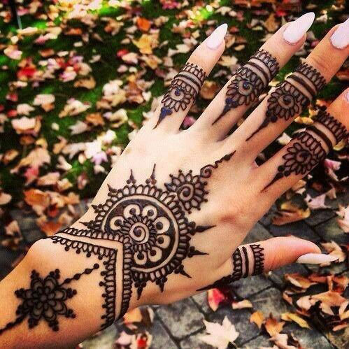 Arabic Mehndi Designs for Hands Wallpapers Free Download