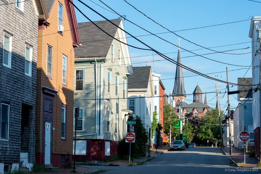 Portland, Maine August 2015 Hampshire Street summer photo by Corey Templeton.