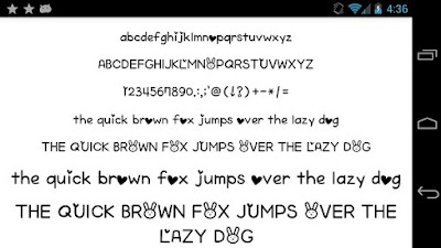 Fonts for FlipFon 50 Written
