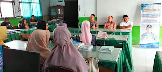 Kapolsek Bungoro Laksanakan Jum'at Curhat Di SMK Muhammadiyah Bungoro