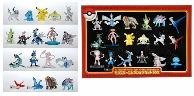 Legendary Pokemon 18pcs box set